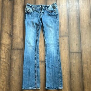 Miss Me Blue Boot Cut Jeans Classic Denim